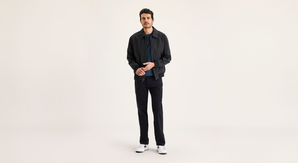 Dockers All-Day 5-Pocket Straight Fit Beautiful Black