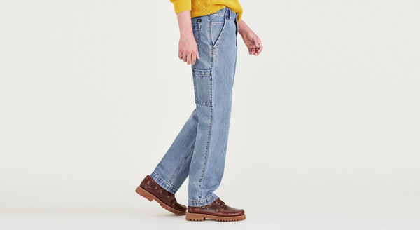 Dockers California Carpenter Pants Straight Fit Blue