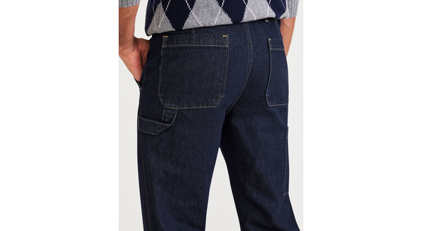 Dockers California Carpenter Pants Straight Fit Blue