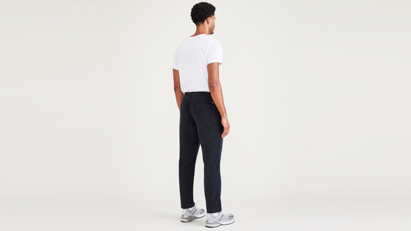 Dockers California Khakis Pull-On Straight Tapered Fit Blue