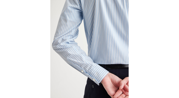 Dockers Crafted Button Up Slim Fit Rancho Bel Air Blue