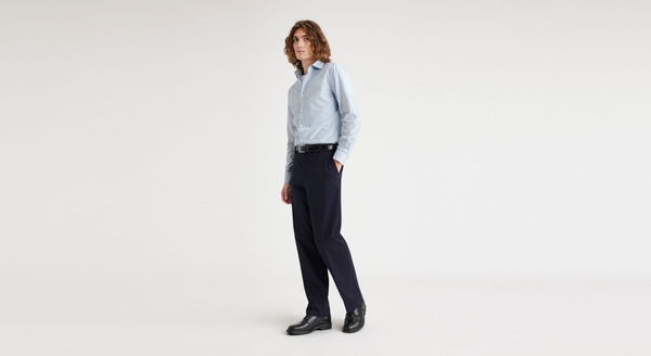 Dockers Crafted Button Up Slim Fit Rancho Bel Air Blue