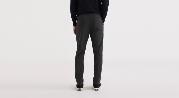Dockers Crafted Pull-On Pants Slim Tapered Fit Grey