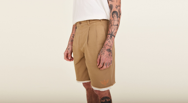 Dockers Dandois X Dockers® Original Khaki Pleated Cutoff Short Tan