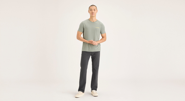 Dockers All-Day 5-Pocket Straight Fit Grey