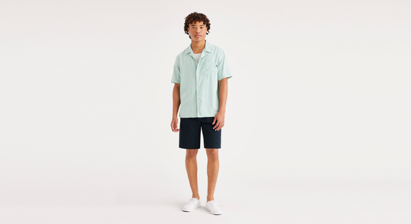 Dockers Alpha 8" Shorts Blue