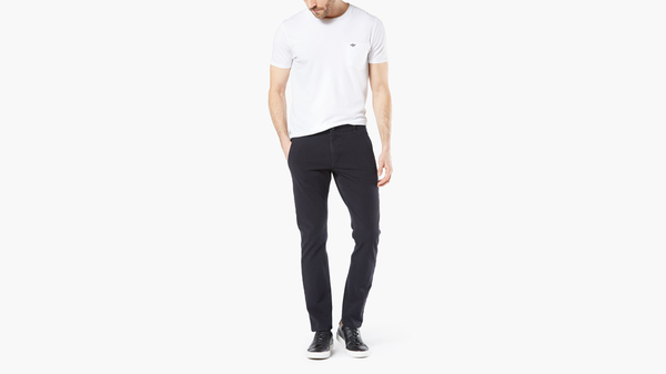 Dockers Alpha Khakis Skinny Fit Black