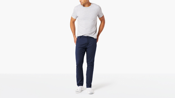 Dockers Alpha Khakis Skinny Fit Blue