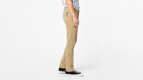 Dockers Alpha Khakis Skinny Fit New British Khaki
