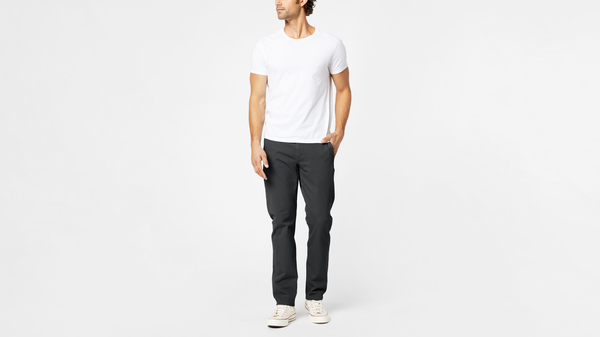 Dockers Alpha Khakis Slim Fit Grey