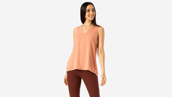 Dockers Back Detail Tank Top Pink