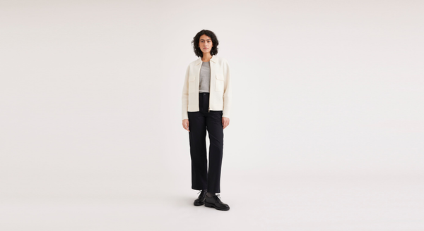 Dockers Boiled Wool Jacket Regular Fit Khaki