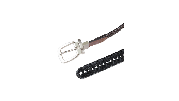 Dockers Braided Reversible Belt Black/Brown