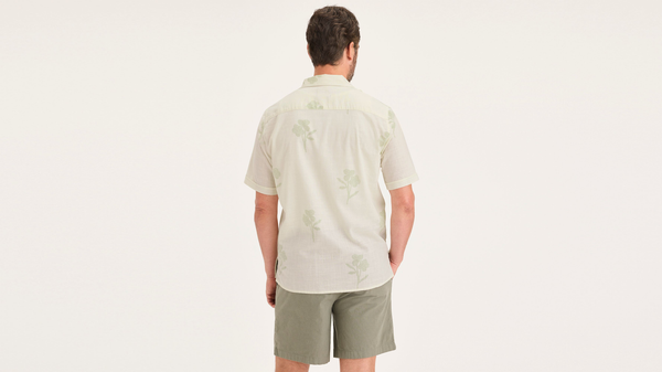Dockers Camp Shirt Regular Fit Tan