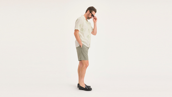 Dockers Camp Shirt Regular Fit Tan