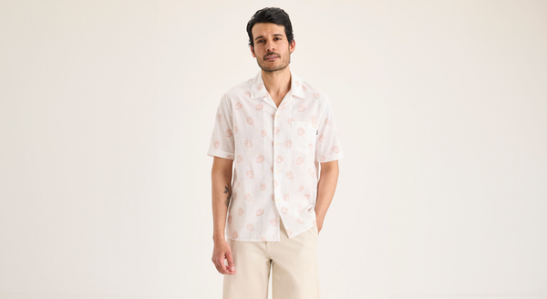 Dockers Camp Shirt Regular Fit White