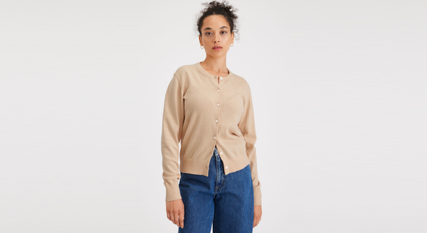 Dockers Cardigan Regular Fit Orange