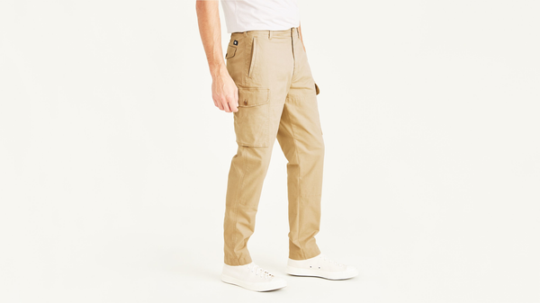 Dockers Cargo Pants Tapered Fit Tan