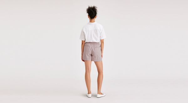 Dockers Casual Pull-On Short Purple