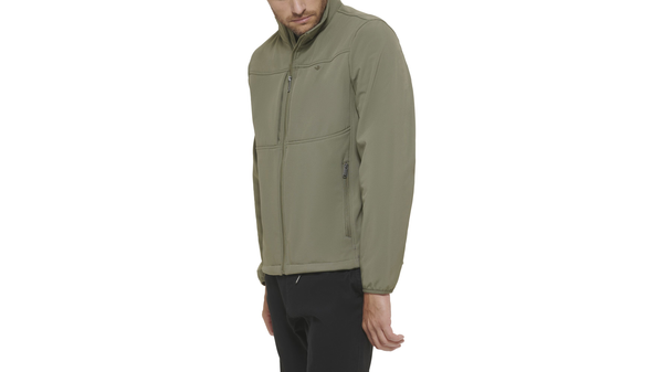 Dockers Chest Yoke Softshell Jacket Green