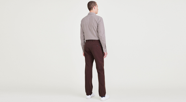 Dockers City Tech Trousers Slim Fit Brown