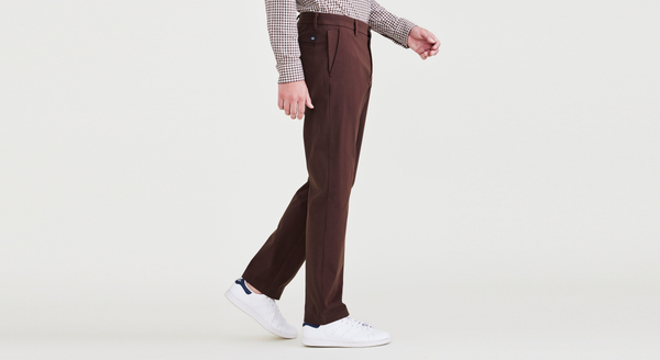 Dockers City Tech Trousers Slim Fit Brown