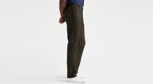 Dockers City Tech Trousers Slim Fit Brown