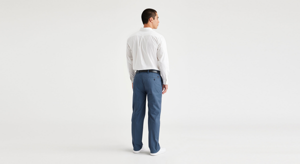 Dockers City Tech Trousers Straight Fit Blue