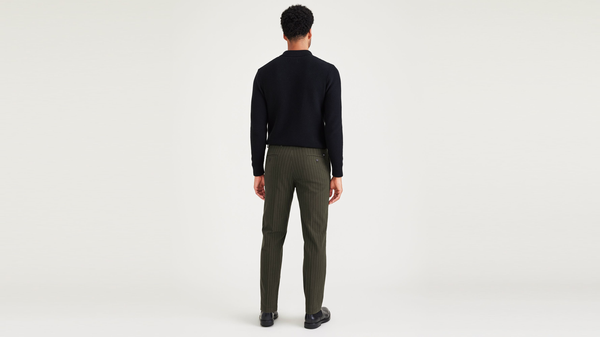Dockers City Tech Trousers Straight Fit Green
