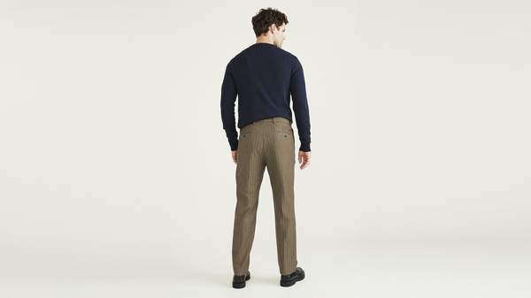Dockers City Tech Trousers Straight Fit Tan