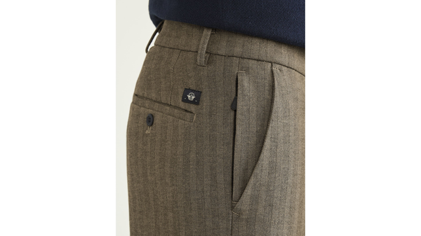 Dockers City Tech Trousers Straight Fit Tan