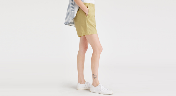 Dockers Clay Pull-On Short Yellow