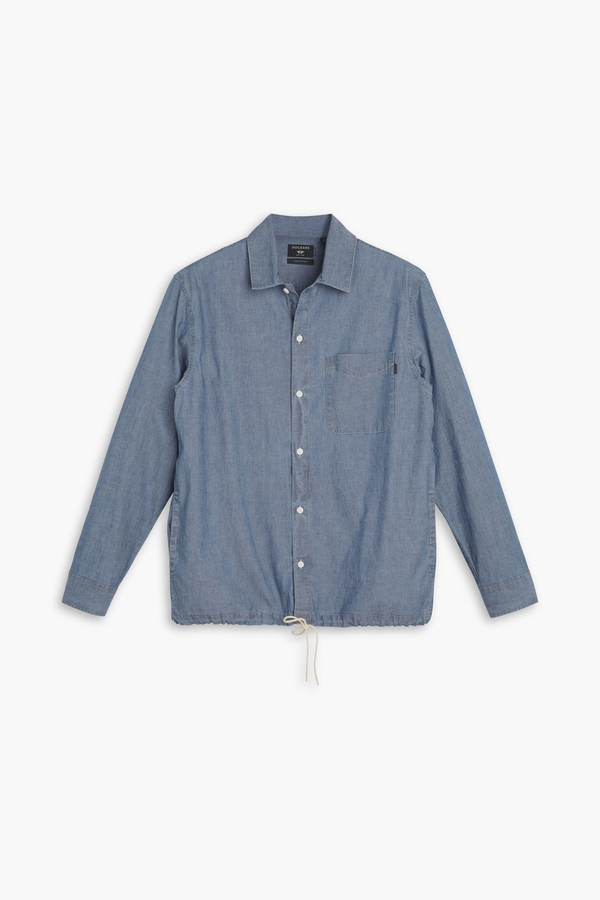Dockers Coaches Shirt Jacket Relaxed Fit Blue