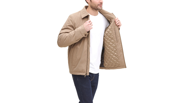 Dockers Collar Jacket Regular Fit Khaki