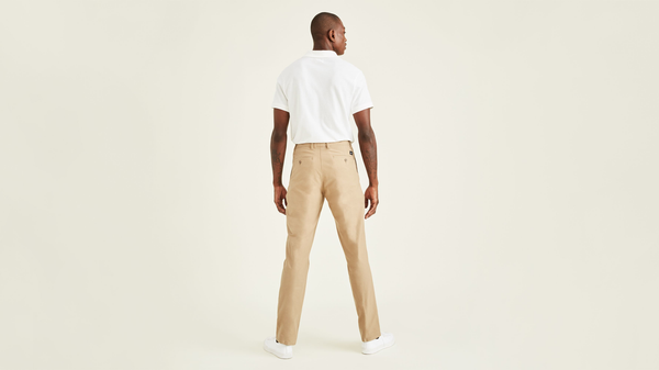 Dockers Comfort Knit Chinos Straight Fit Tan