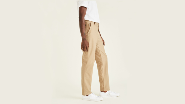 Dockers Comfort Knit Chinos Straight Fit Tan