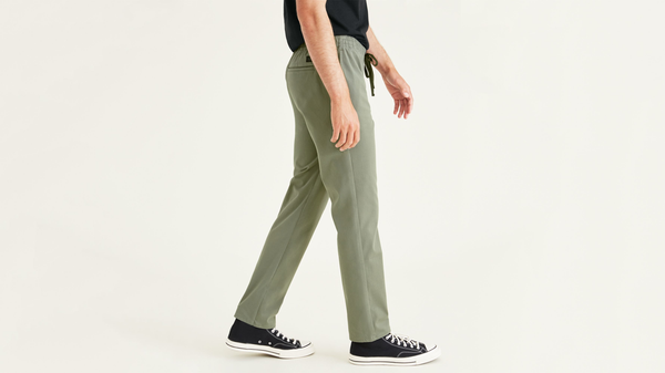 Dockers Comfort Knit Joggers Tapered Fit Green