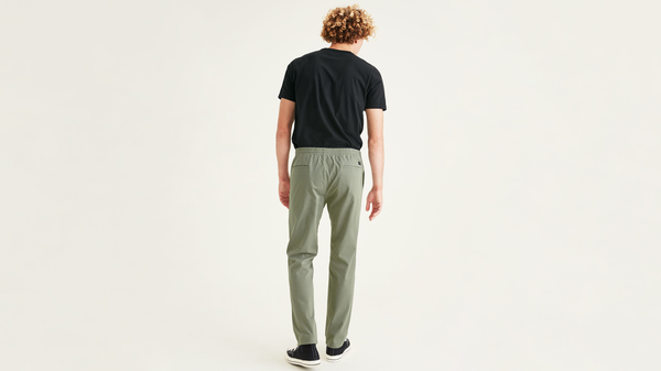 Dockers Comfort Knit Joggers Tapered Fit Green
