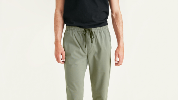 Dockers Comfort Knit Joggers Tapered Fit Green