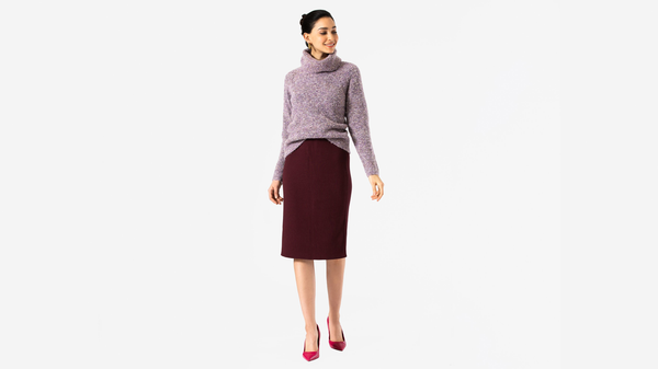 Dockers Cozy Turtleneck Sweater Red