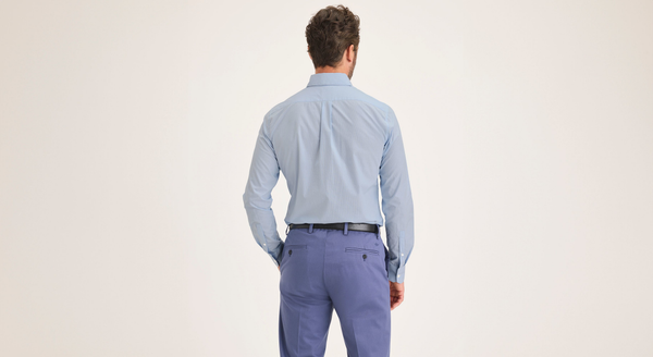 Dockers Crafted Shirt Slim Fit Bel Air Blue