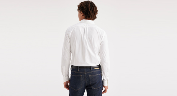 Dockers Crafted Shirt Slim Fit Lucent White