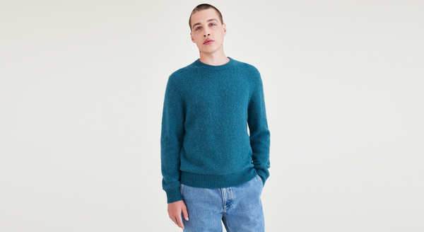 Dockers Crafted Sweater Regular Fit Green