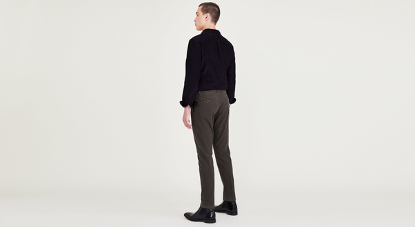 Dockers Crafted Trousers Slim Tapered Fit Black