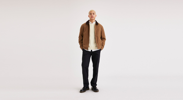 Dockers Crewneck Sweater Regular Fit Winter White