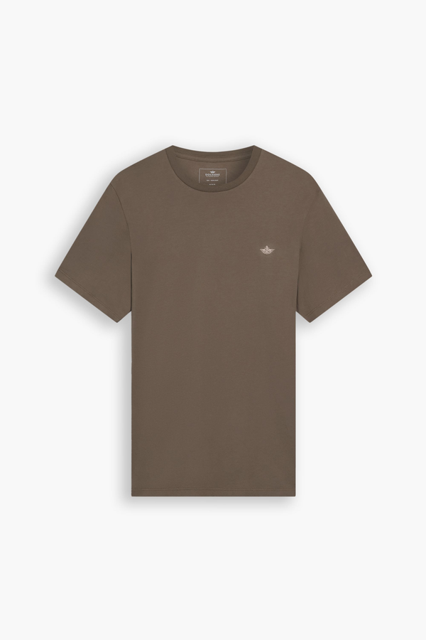 Dockers Crewneck Tee Slim Fit Brown