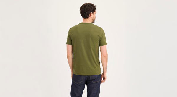 Dockers Crewneck Tee Slim Fit Green