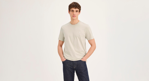 Dockers Crewneck Tee Slim Fit Grey