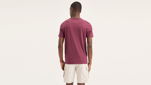 Dockers Crewneck Tee Slim Fit Red