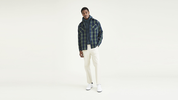 Dockers Cropped Khakis Relaxed Fit Sahara Khaki